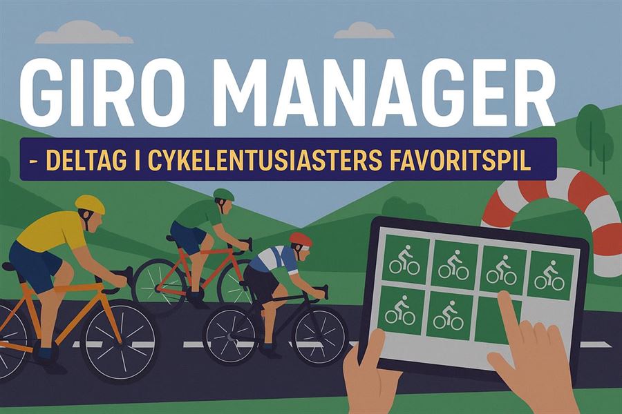 Giro manager - deltag i cykelentusiasters favoritspil