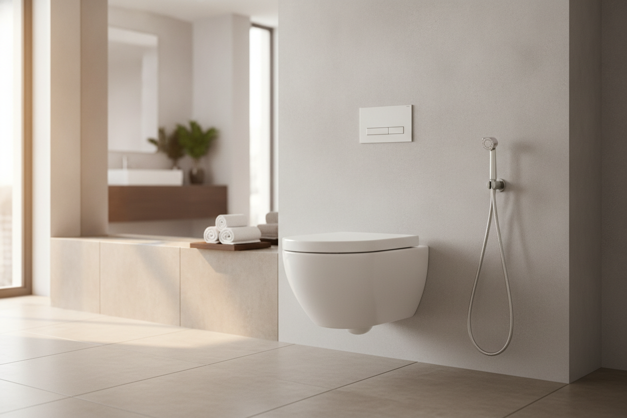 Væghængt toilet komplet tilbud: Spar penge på dit badeværelse
